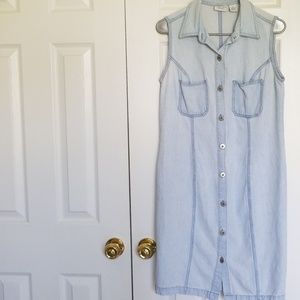 SONOMA LIFE&STYLE Sleeveless Demin Dress